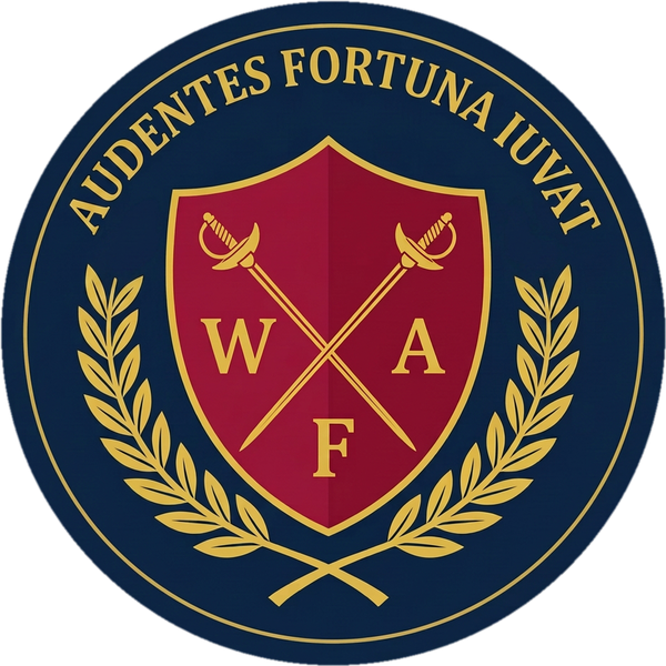 Woodlands Fencing Academy crest